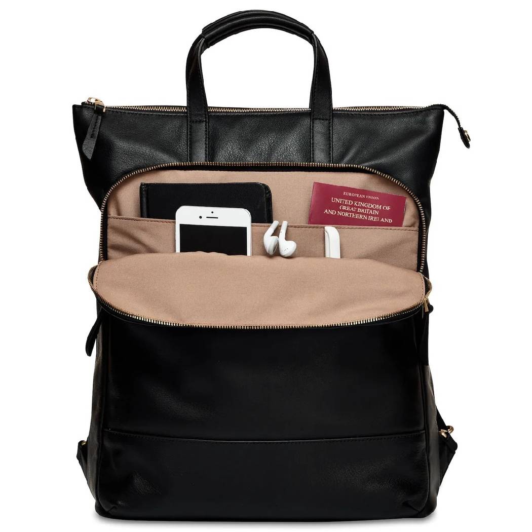 Slim Laptop Tote Backpack for Women