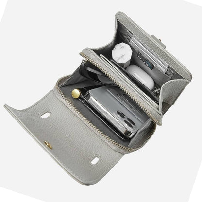 Vegan Leather Phone Crossbody Bag
