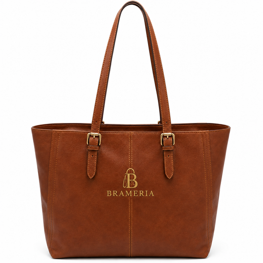 Tan Leather Shoulder bag
