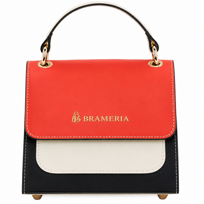 Multicolor Leather Crossbody Bag