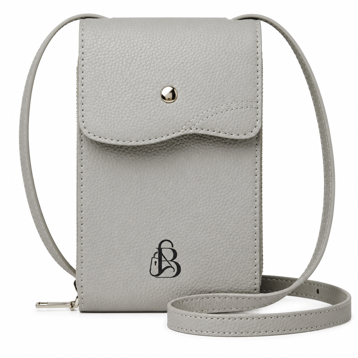 Vegan Leather Phone Crossbody Bag