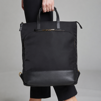 Slim Laptop Tote Backpack for Women
