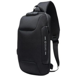 Anti-Theft Travel Crossbody Sling Bag with Built-in USB Charging