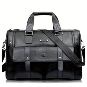 Dario Men’s Business Leather Laptop Bag Durable & Sleek