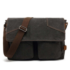 Ethan Men Canvas Messenger Bag Waterproof & Durable