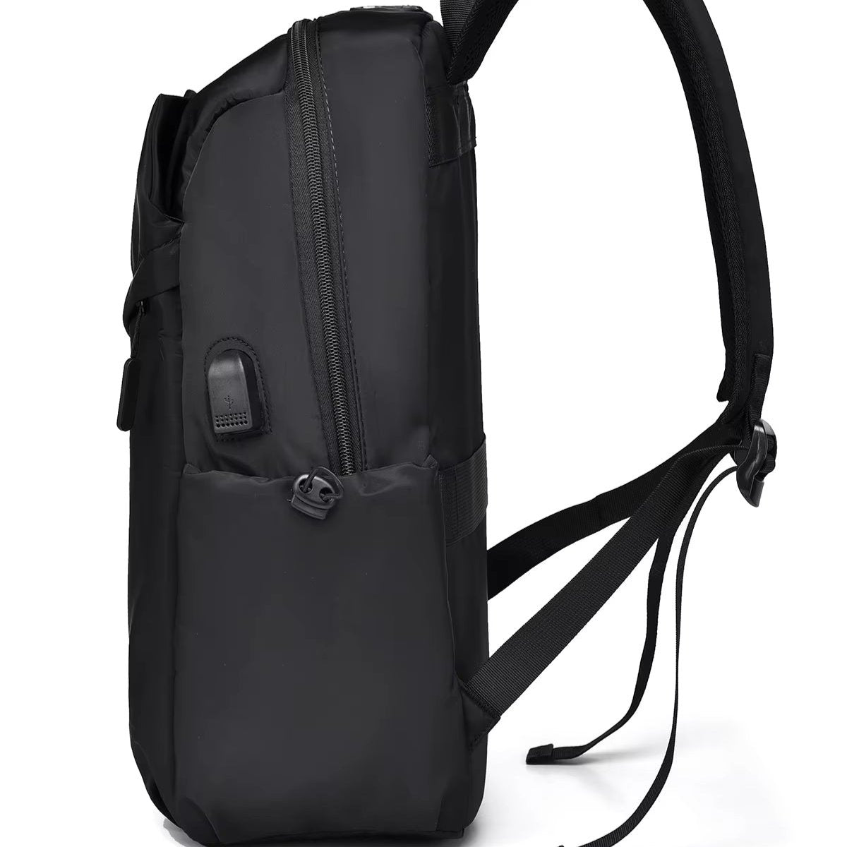 Men’s Compact Laptop Backpack with Multiple Pockets for Travel - Image 3