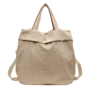 Women's Large Capacity Multi-Pocket Nylon Crossbody Messenger Tote Handbag